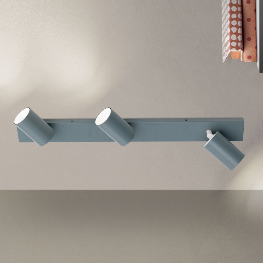 Faretto PENN 3xGU10/13W/230V grigio