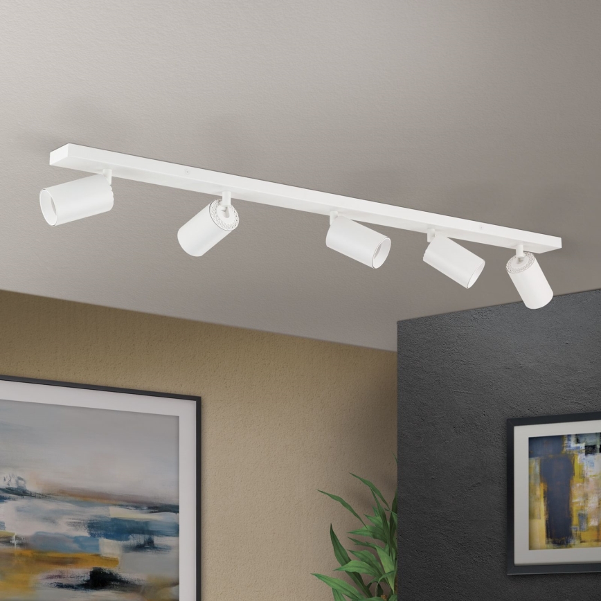 Faretto SEAN 5xGU10/13W/230V bianco