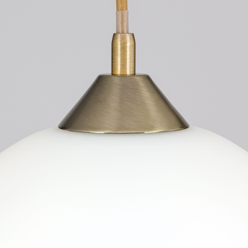 Lampadario a sospensione con filo GRADO 1xE27/60W/230V diametro 40 cm ottone
