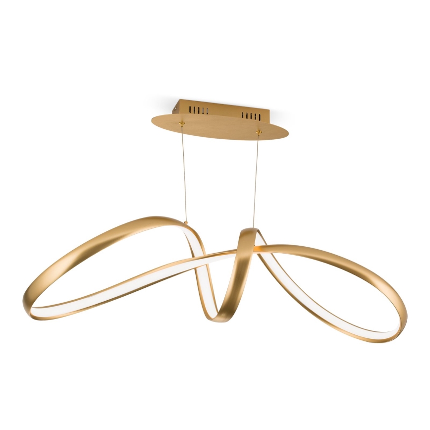 Lampadario a sospensione con filo LED dimmerabile CIRCUS LED/36W/230V oro