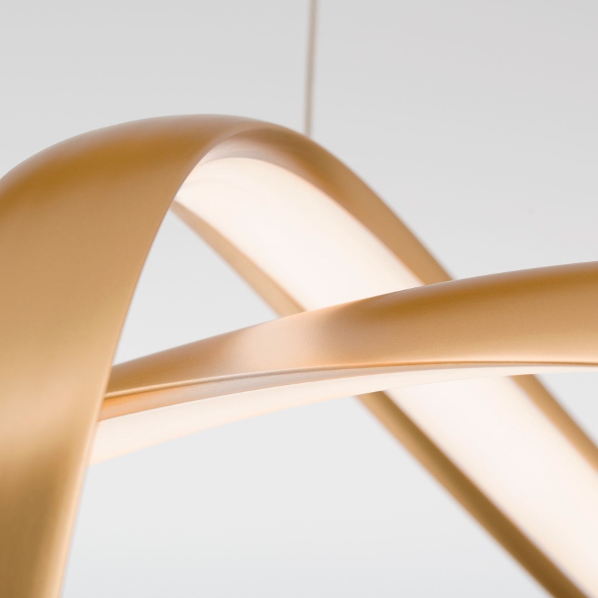 Lampadario a sospensione con filo LED dimmerabile CIRCUS LED/36W/230V oro