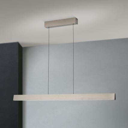Lampadario a sospensione con filo LED dimmerabile TARA LED/44W/230V 2700/3800/4500/5700K cromo opaco