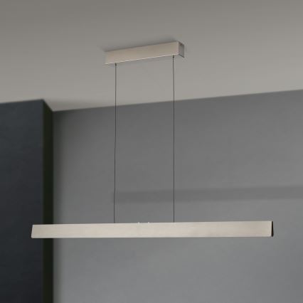 Lampadario a sospensione con filo LED dimmerabile TARA LED/44W/230V 2700/3800/4500/5700K cromo opaco