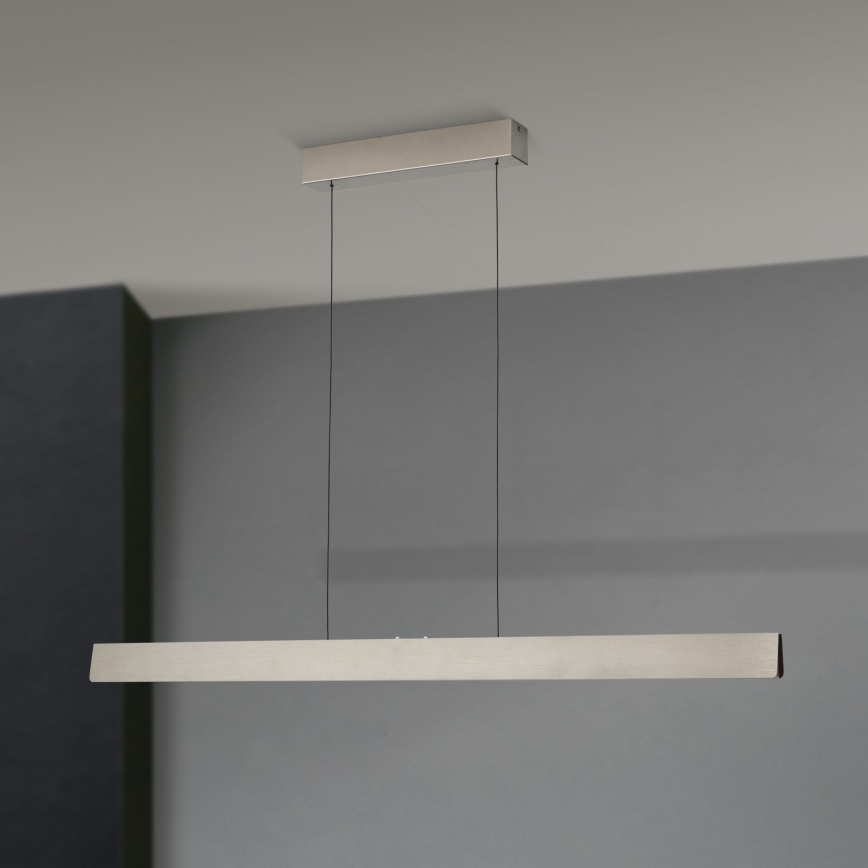 Lampadario a sospensione con filo LED dimmerabile TARA LED/44W/230V 2700/3800/4500/5700K cromo opaco