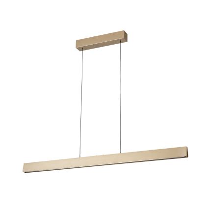 Lampadario a sospensione con filo LED dimmerabile TARA LED/44W/230V 2700/3800/4500/5700K oro