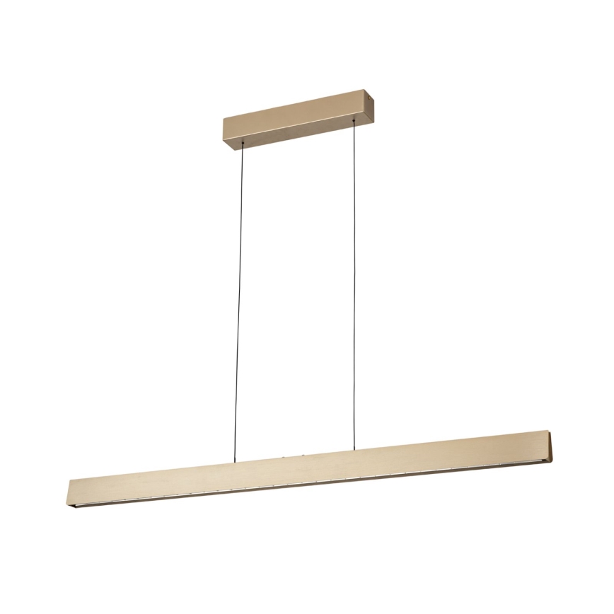 Lampadario a sospensione con filo LED dimmerabile TARA LED/44W/230V 2700/3800/4500/5700K oro