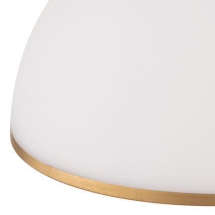 Lampadario a sospensione con filo OLD LAMP 1xE27/40W/230V bianco/ottone