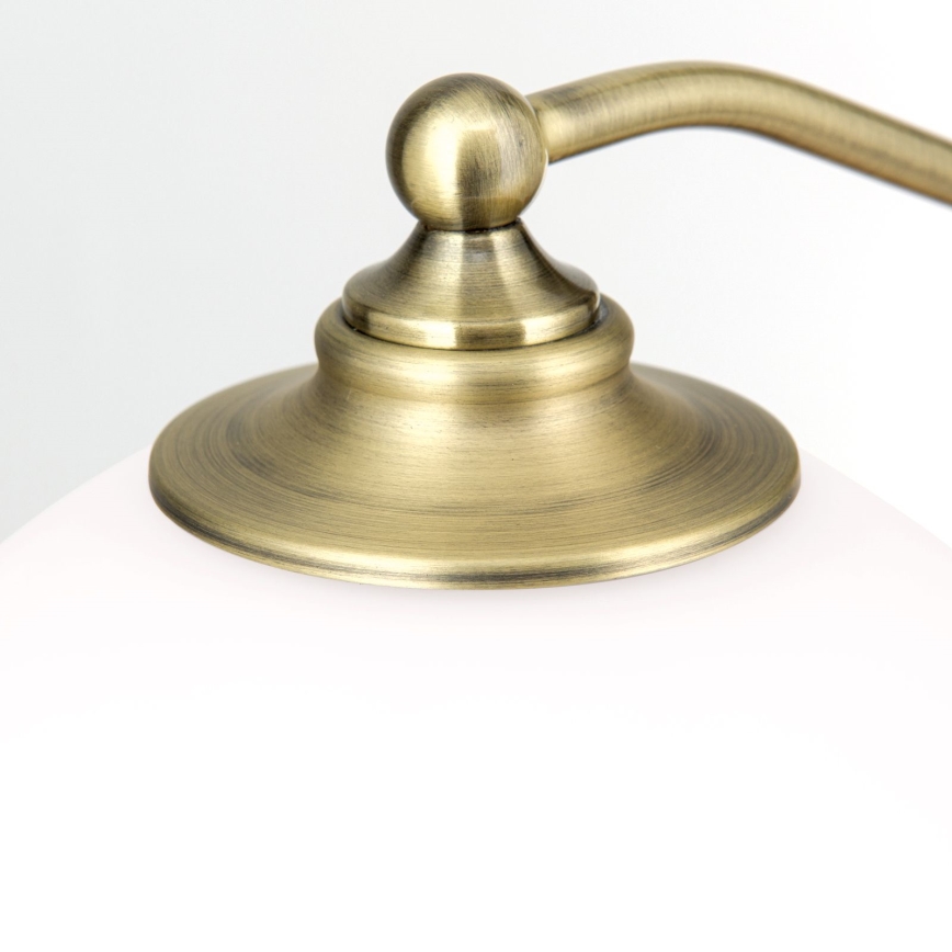 Lampada da tavolo OLD LAMP 1xE27/40W/230V 65 cm bianco/ottone