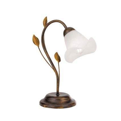 Lampada da tavolo SISI 1xE14/40W/230V bronzo/patina