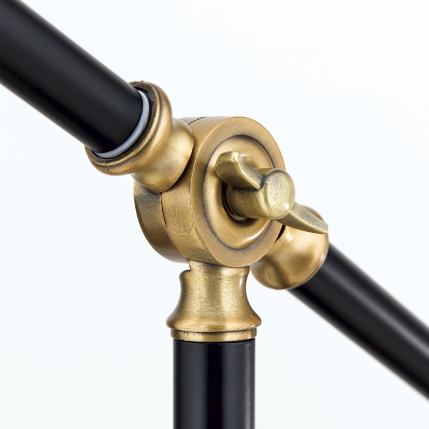 Lampada da tavolo SCHILLER 1xE27/40W/230V nero/bronzo