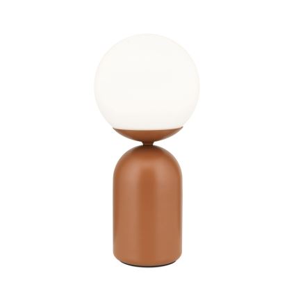 Lampada da tavolo STANLEY 1xE14/25W/230V ceramiche/marrone