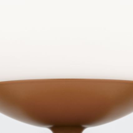Lampada da tavolo STANLEY 1xE14/25W/230V ceramiche/marrone