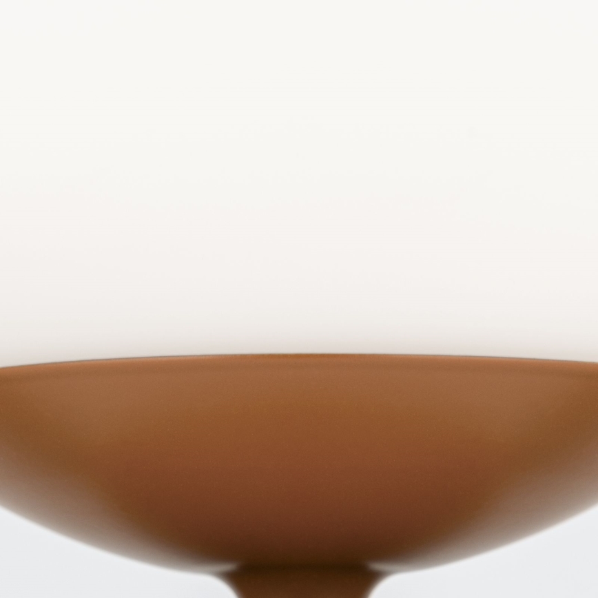 Lampada da tavolo STANLEY 1xE14/25W/230V ceramiche/marrone