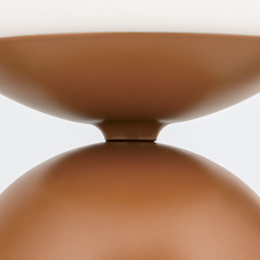 Lampada da tavolo STANLEY 1xE14/25W/230V ceramiche/marrone