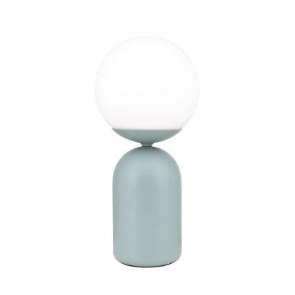 Lampada da tavolo STANLEY 1xE14/25W/230V ceramiche/menta
