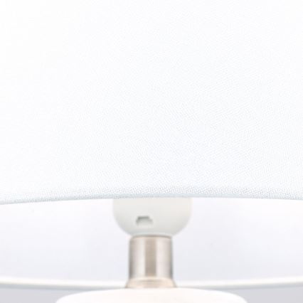 Lampada da tavolo CORAL 1xE27/40W/230V ceramiche/bianco