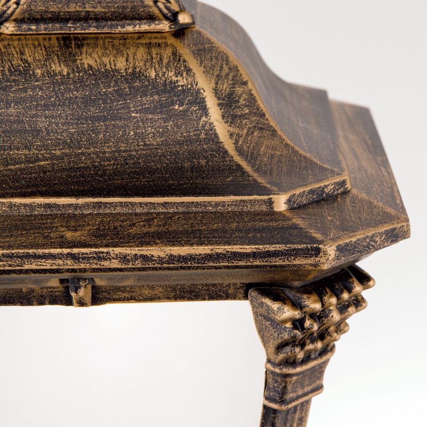 Lampada a sospensione da esterno AIKO 1x E27/60W/230V IP23 bronzo/patina