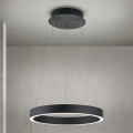 Orion - Lampada a sospensione su cavo dimmerabile KOLK LED/40W/230V 2700/3000/4000K Ø 40 cm nero