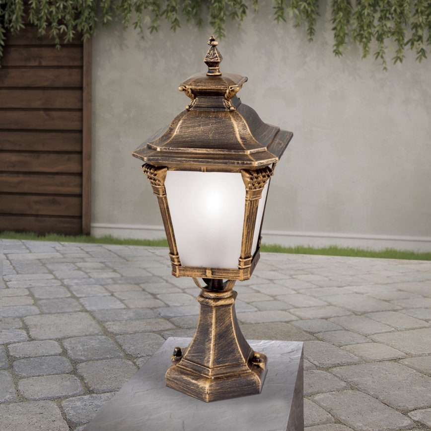 Lampada da esterno AIKO 1xE27/60W/230V 59 cm IP23 bronzo/patina