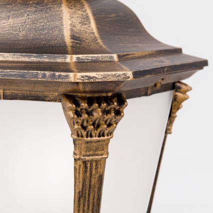 Lampada da esterno AIKO 1xE27/60W/230V 59 cm IP23 bronzo/patina