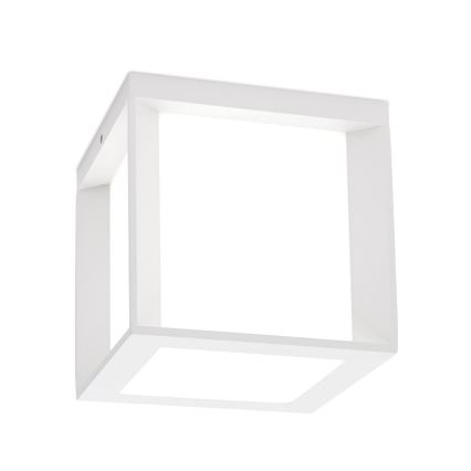 Lampada da esterno HENRY 1xE27/15W/230V 16x16 cm IP44 bianca