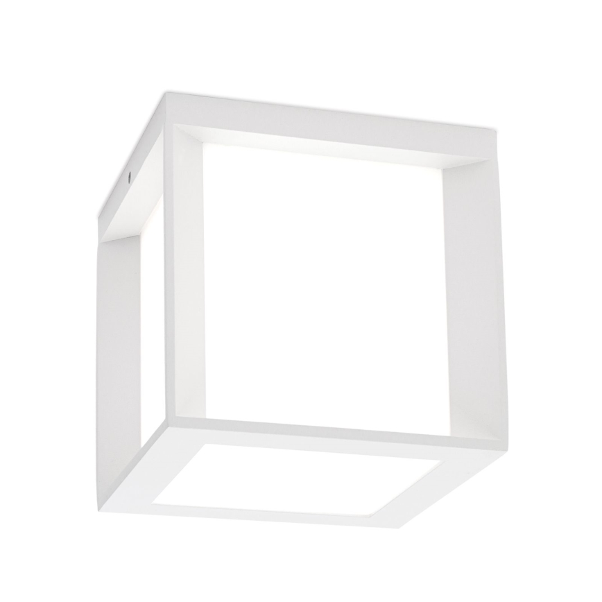 Lampada da esterno HENRY 1xE27/15W/230V 16x16 cm IP44 bianca