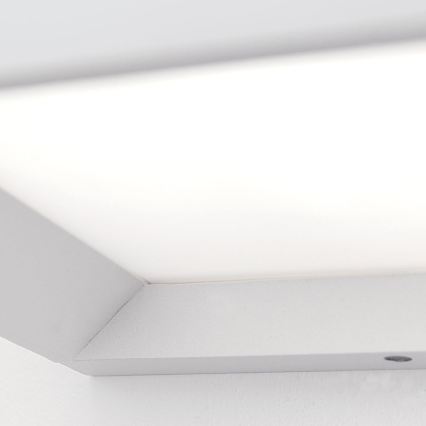 Lampada da esterno HENRY 1xE27/15W/230V 16x16 cm IP44 bianca