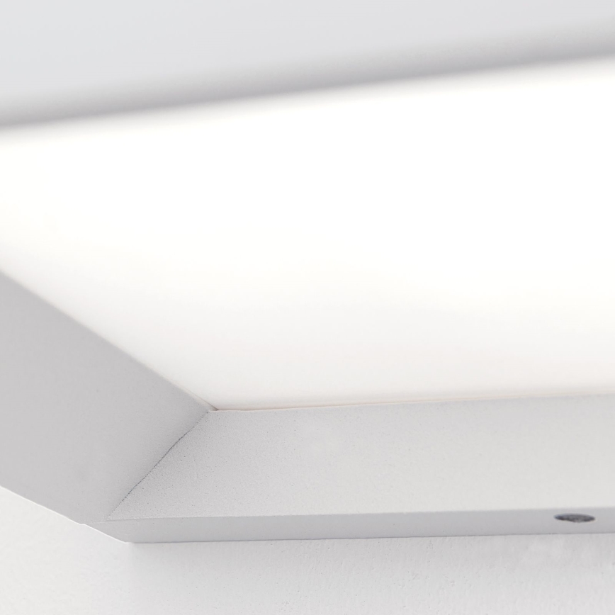 Lampada da esterno HENRY 1xE27/15W/230V 16x16 cm IP44 bianca