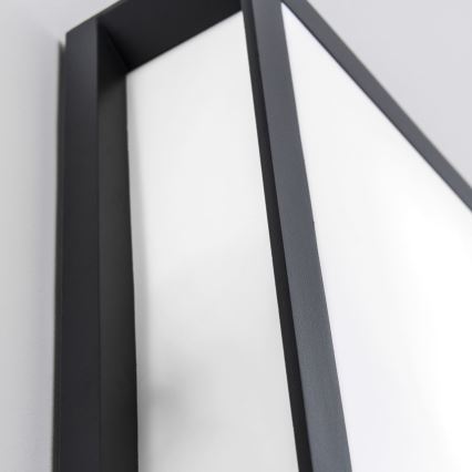 Lampada da esterno HENRY 2xE27/15W/230V 26x26 cm IP44 antracite