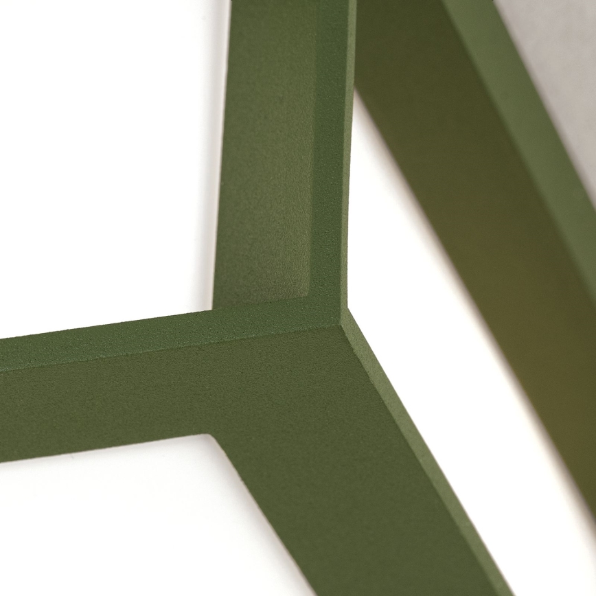 Lampada da esterno HENRY 2xE27/15W/230V 26x26 cm IP44 verde