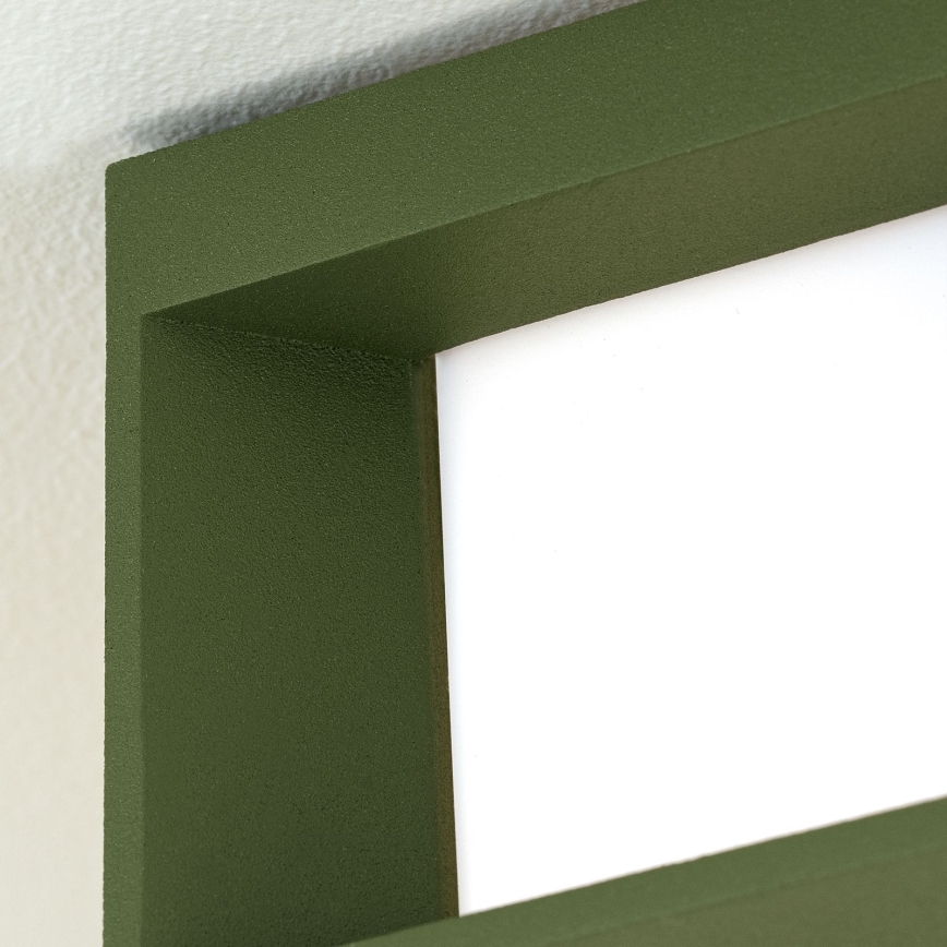 Lampada da esterno HENRY 2xE27/15W/230V 26x26 cm IP44 verde