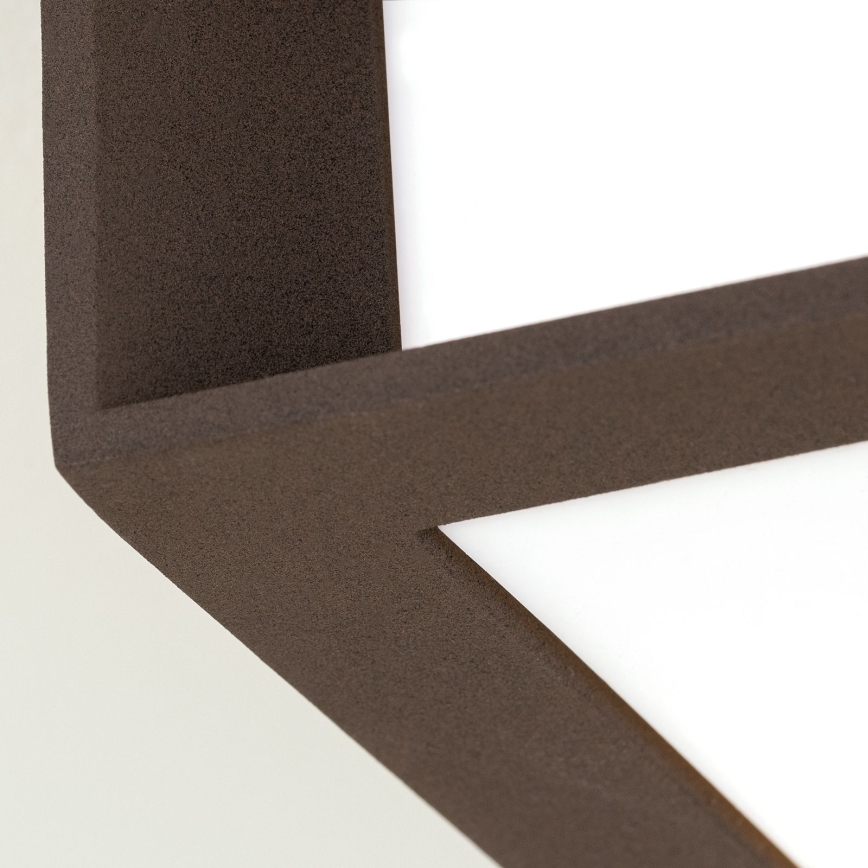 Lampada da esterno HENRY 2xE27/15W/230V IP44 marrone