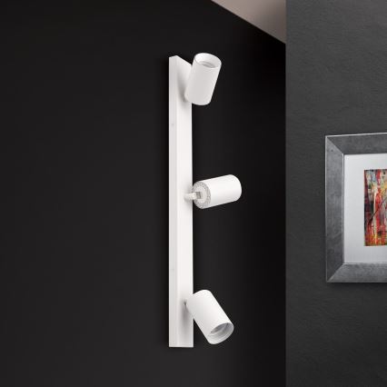 Applique a spot SEAN 3xGU10/13W/230V bianca