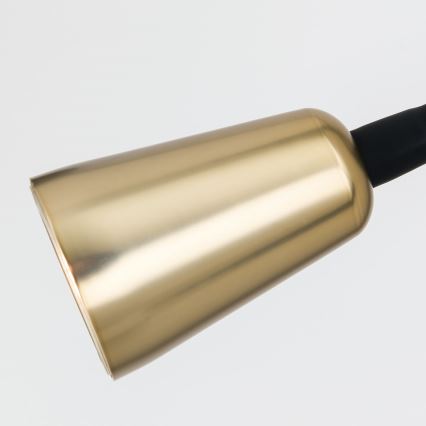 Applique da parete flessibile dimmerabile DOTTY 1xGU10/10W/230V nero/ottone