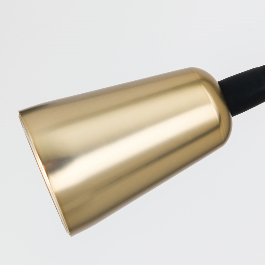 Applique da parete flessibile dimmerabile DOTTY 1xGU10/10W/230V nero/ottone