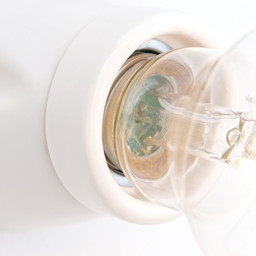 Applique da parete FROST 1xE27/60W/230V bianco