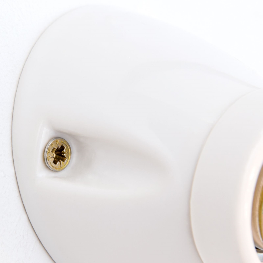 Applique da parete FROST 1xE27/60W/230V bianco