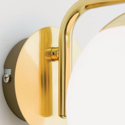 Applique MADIS 1xE14/40W/230V, finitura dorata