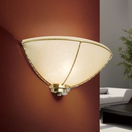 Lampada da parete MAURO 1xE27/60W/230V bronzo