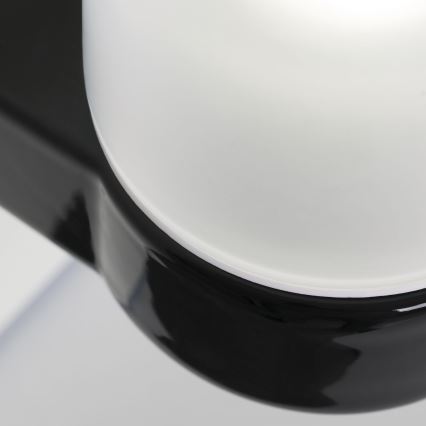 Lampada da parete OSTIA 1xE27/40W/230V nera