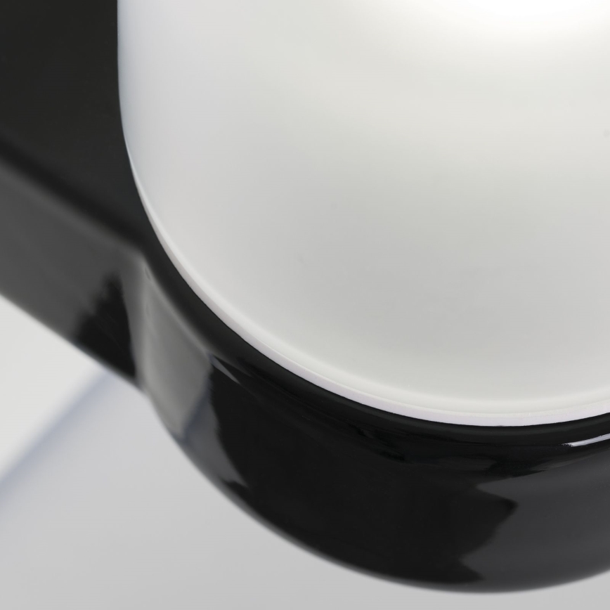 Lampada da parete OSTIA 1xE27/40W/230V nera