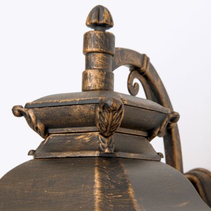 Applique da esterno AIKO 1xE27/60W/230V IP23 bronzo/patina