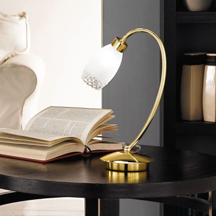 Lampada da tavolo CARLA 1xG9/28W/230V dorata