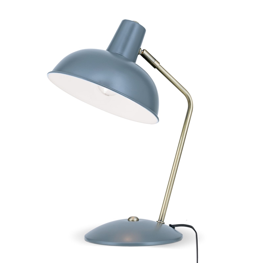Lampada da tavolo FEDRA 1xE14/40W/230V grigio/ottone