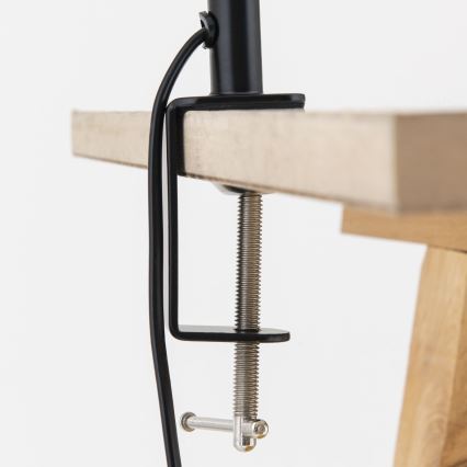 Lampada da tavolo flessibile con clip DOTTY 1xGU10/10W/230V beige/nero