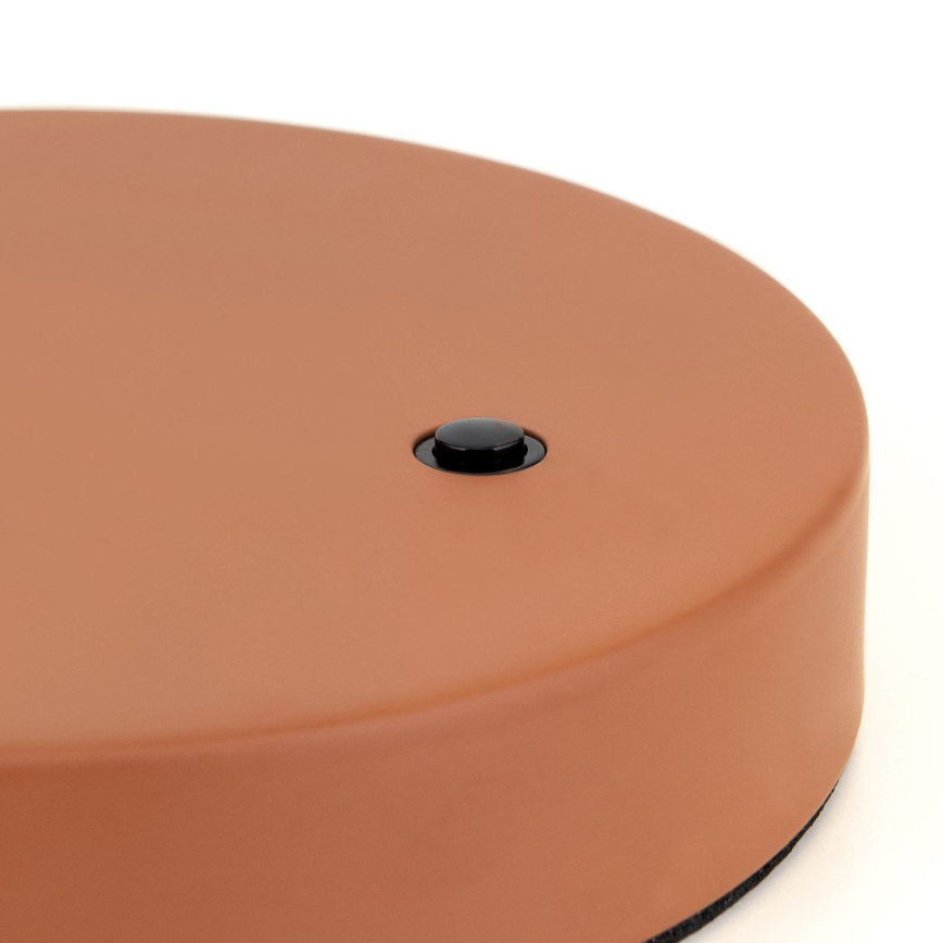 Lampada da tavolo GILI 1xE27/40W/230V colore mattone