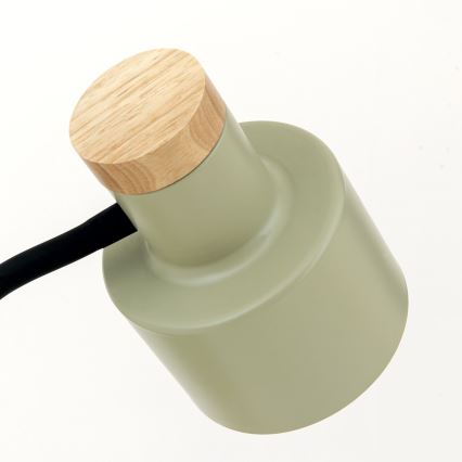 Lampada da tavolo GILI 1xE27/40W/230V verde