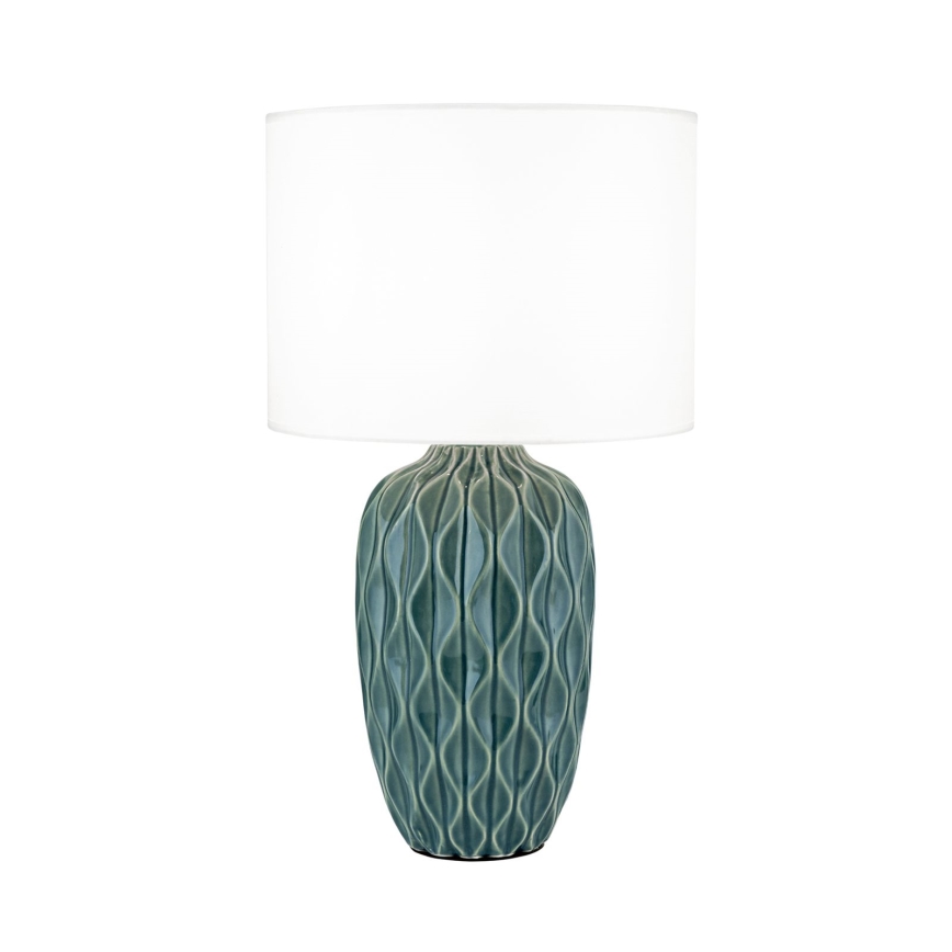 Lampada da tavolo TORTUGA 1xE27/40W/230V verde/bianco