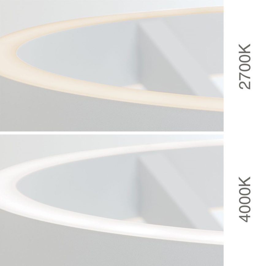 Lampada da terra dimmerabile a LED KOLK LED/40W/230V 2700/4000K bianca