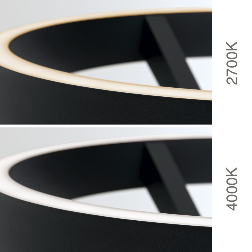 Lampada da terra LED dimmerabile KOLK LED/40W/230V 2700/4000K nera